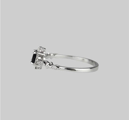 The Dark Night Crystal Ring