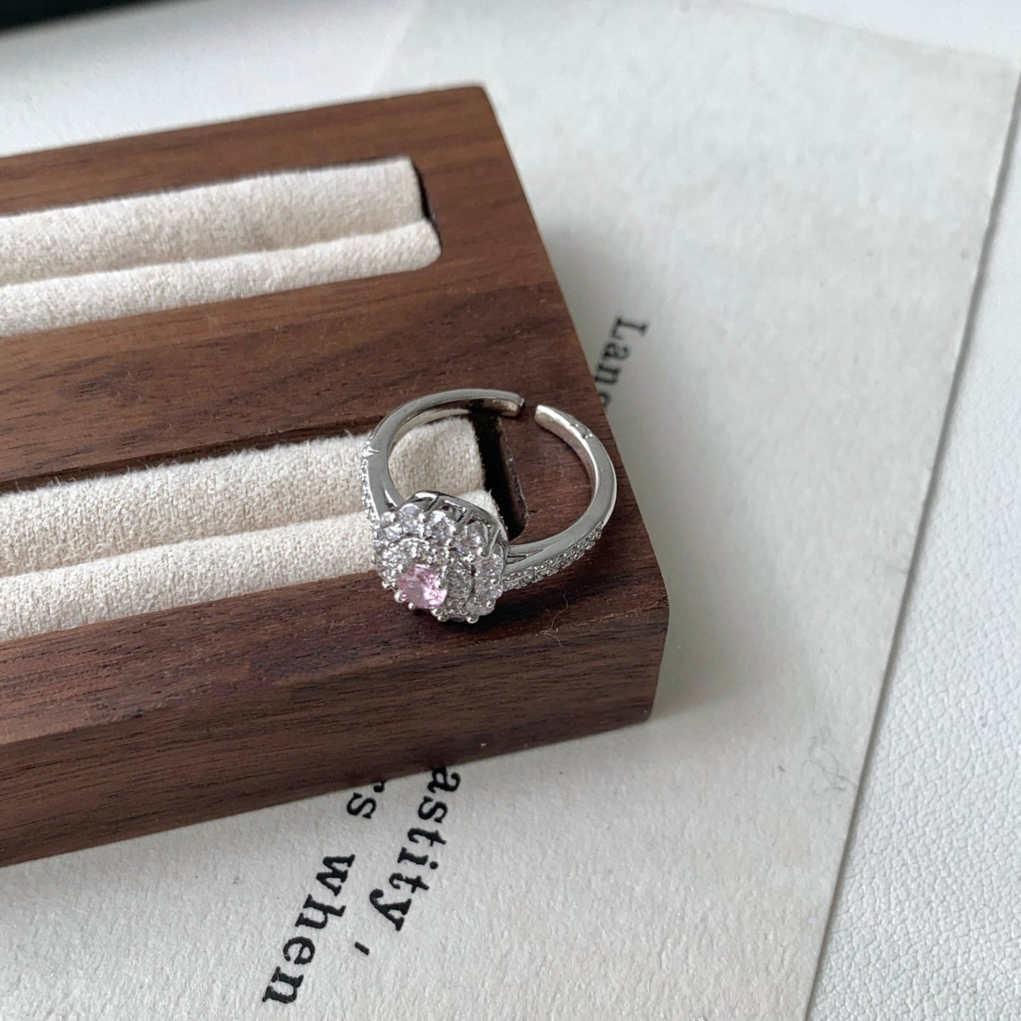 Rosaline Halo Ring