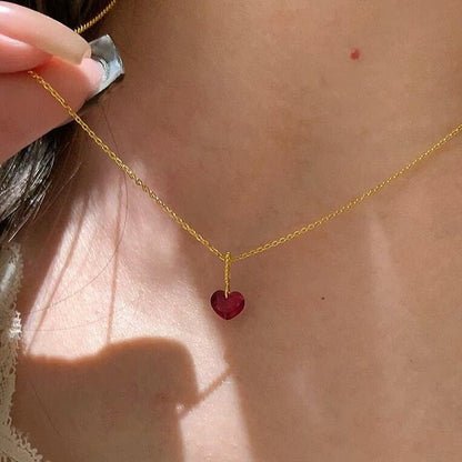 Rouge Heart Necklace