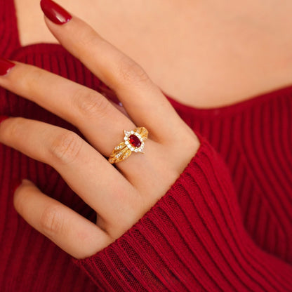Ruby Allure Ring