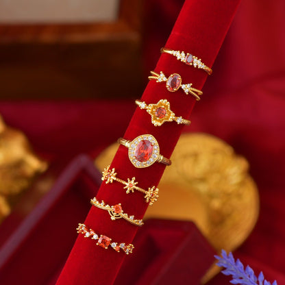 Ruby Tiara Ring