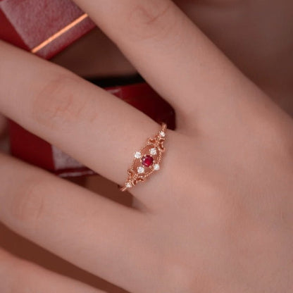 Scarlet Belle Ring