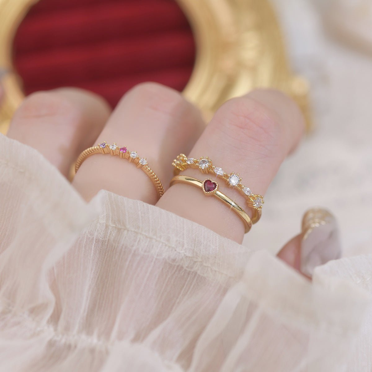Sweet Love Ring Set