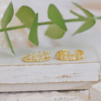[] Tiara Ring Set
