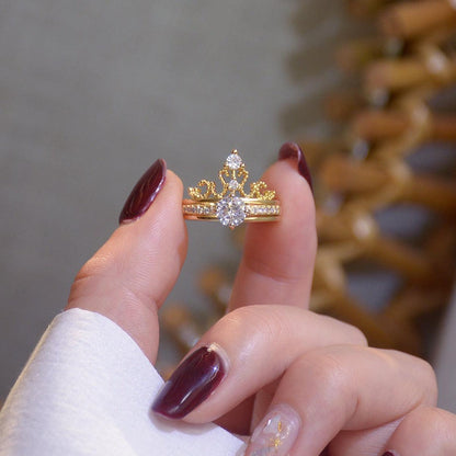 [sample ] Tiara Ring Set