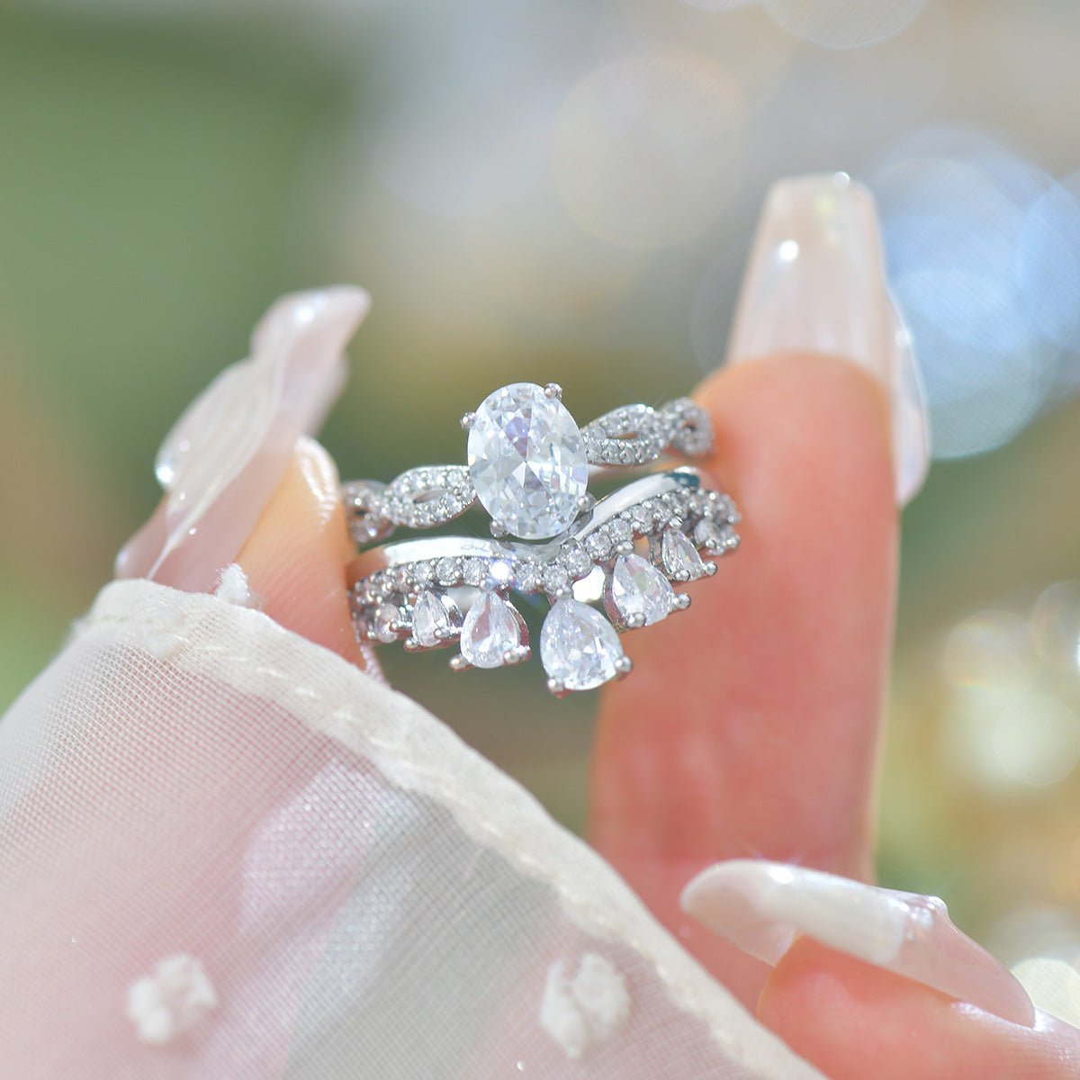 Twilight Oval Ring