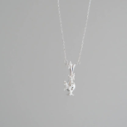 Vase of Butterfly Necklace