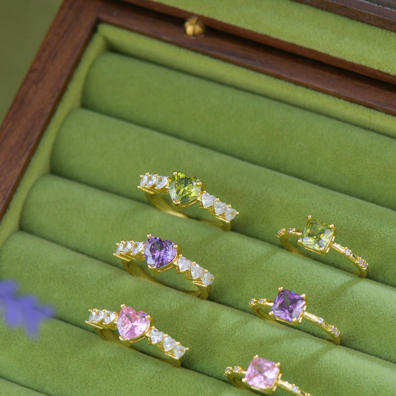 Verde Heart Ring