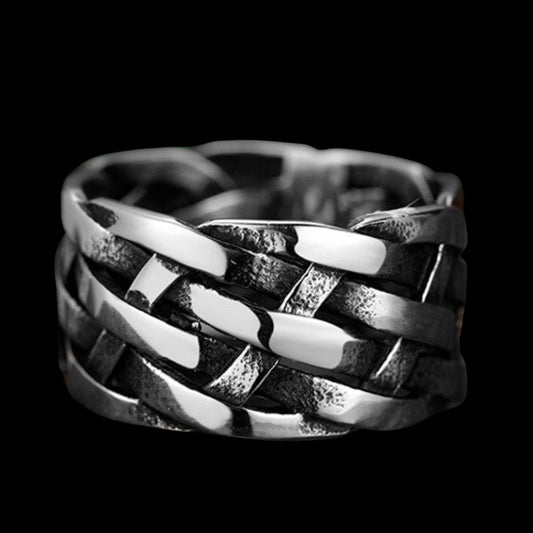 Weave Pattern Ring