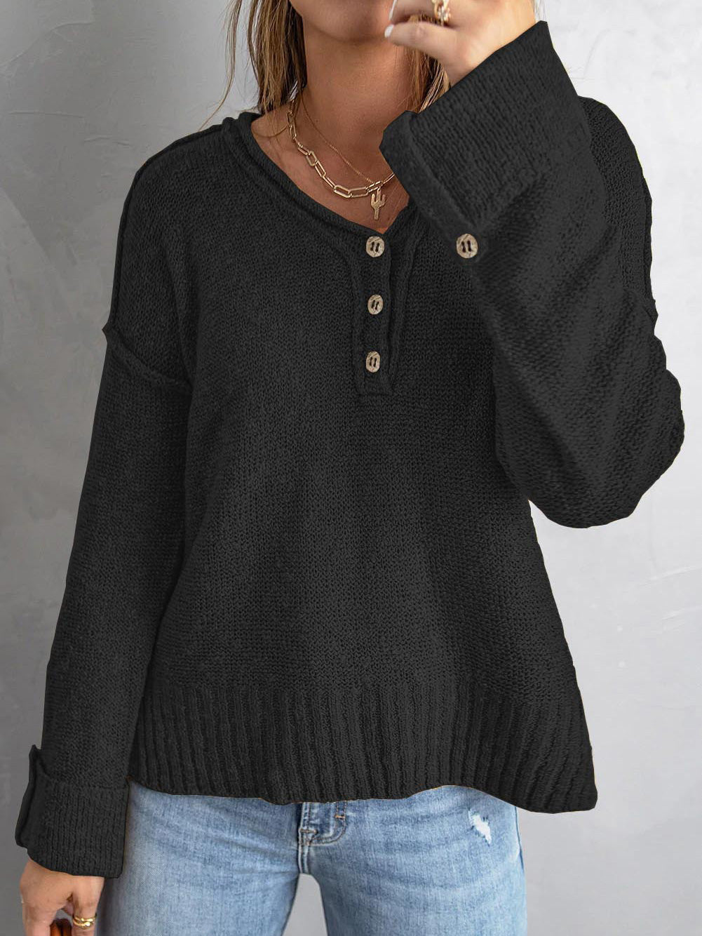 Gracefully Designed Sweater