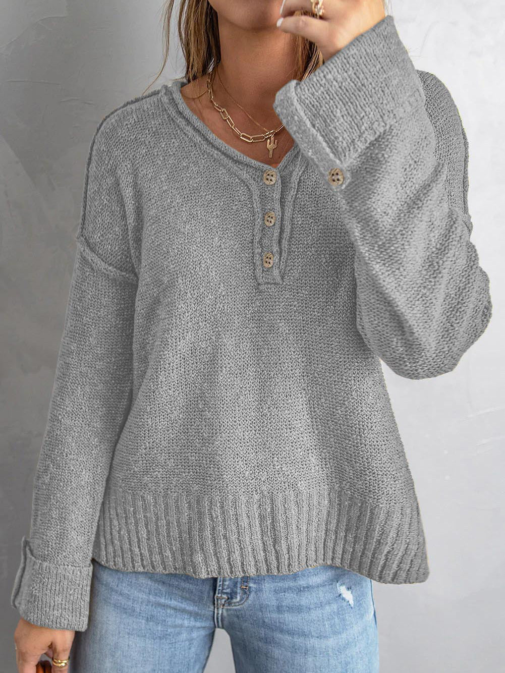 Gracefully Designed Sweater