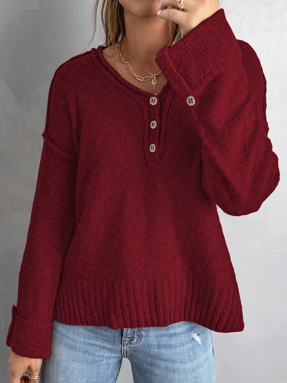 Gracefully Designed Sweater